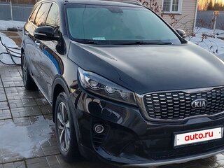 2019 Kia Sorento III Prime Рестайлинг, чёрный, 2400000 рублей, вид 4