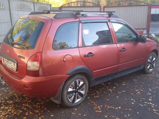 2009 Lada (ВАЗ) Kalina I, красный, 105000 рублей, вид 4