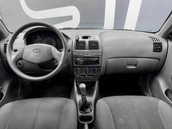 2008 Hyundai Accent ТагАЗ II, серебристый, 409900 рублей - вид 9