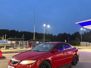 2006 Mazda 6 I (GG) Рестайлинг, красный, 430000 рублей, вид 3