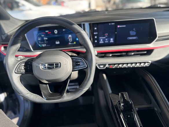 2024 Geely Coolray I Рестайлинг, серый - вид 14