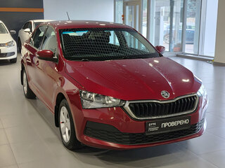 2021 Skoda Rapid II, красный, 1450000 рублей, вид 3
