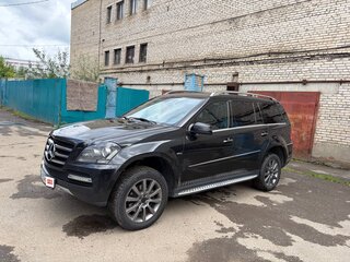 2012 Mercedes-Benz GL-Класс 350 I (X164) Рестайлинг, чёрный, 1850000 рублей, вид 2