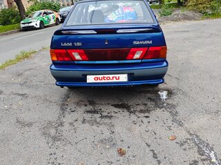 2003 Lada (ВАЗ) 2115, синий, 110000 рублей, вид 3