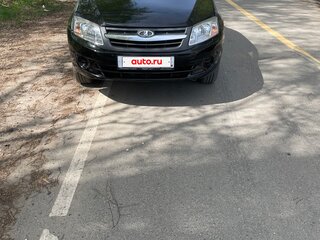 2013 Lada (ВАЗ) Granta I, чёрный, 350000 рублей, вид 1