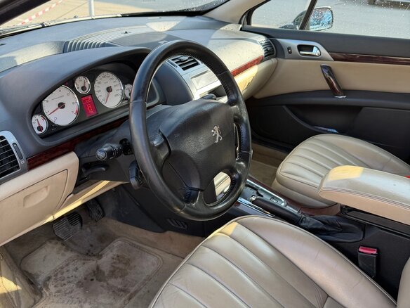 2007 Peugeot 407, чёрный, 390000 рублей - вид 9