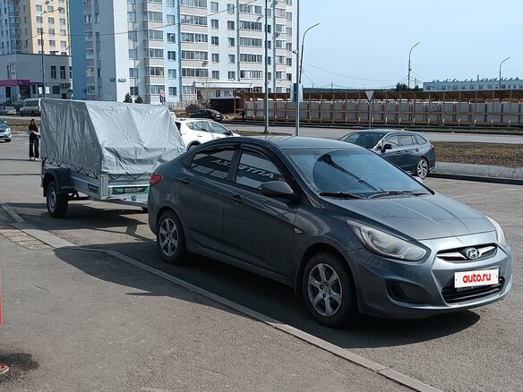 2011 Hyundai Solaris I, серый, 615000 рублей - вид 21