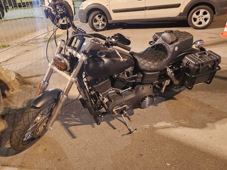2012 Harley-Davidson Street Bob, чёрный, 1000000 рублей, вид 5