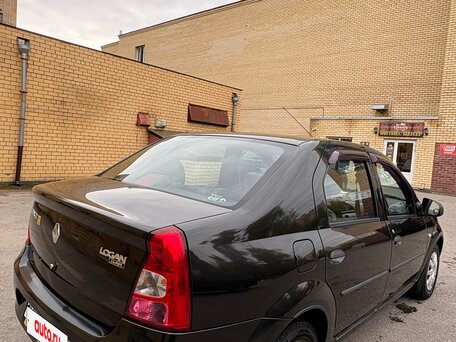 2012 Renault Logan I Рестайлинг, чёрный, 720000 рублей, вид 5