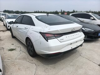 2023 Hyundai Elantra VII (CN7), белый, 1580000 рублей, вид 4