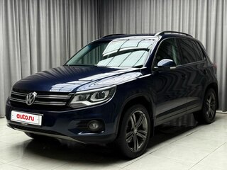 2013 Volkswagen Tiguan I Рестайлинг, синий, 1599000 рублей, вид 1