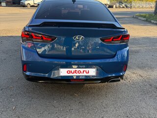 2018 Hyundai Sonata VII (LF) Рестайлинг, зелёный, 1700000 рублей, вид 2