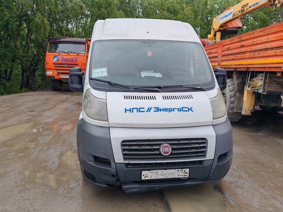 2014 Fiat Professional Ducato, белый - вид 1