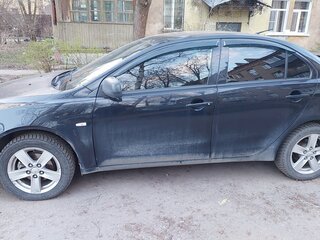 2008 Mitsubishi Lancer X, чёрный, 650000 рублей, вид 3