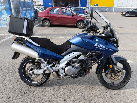 2003 Suzuki V-Strom 1000, синий, 490000 рублей, вид 5
