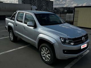 2013 Volkswagen Amarok Double Cab part-time I, серебристый, 990000 рублей, вид 1