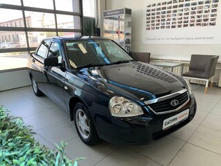 2012 Lada (ВАЗ) Priora I, чёрный, 380000 рублей, вид 3