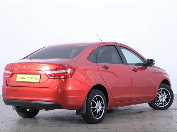 2017 Lada (ВАЗ) Vesta I, красный, 779000 рублей - вид 5
