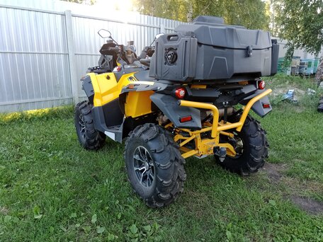2024 Stels ATV-650 Guepard Trophy, жёлтый, 899000 рублей, вид 3