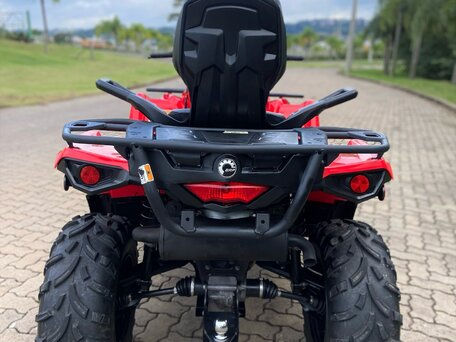 2017 BRP Can-Am Outlander L 570 (MAX), красный, 1215700 рублей, вид 5