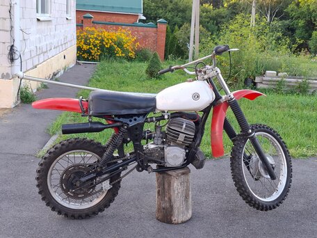1990 CZ 500, красный, 120000 рублей, вид 4