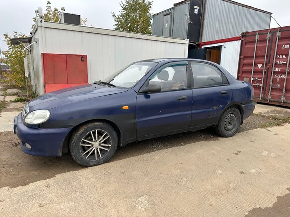 2008 Chevrolet Lanos I, синий, 100000 рублей - вид 7