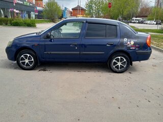 2002 Renault Symbol I Рестайлинг, синий, 270000 рублей, вид 5