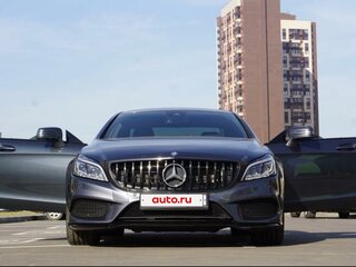 2016 Mercedes-Benz CLS 400 II (C218) Рестайлинг, серый, 3150000 рублей, вид 1