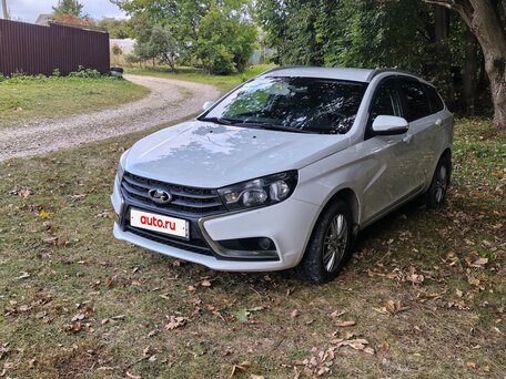 2018 Lada (ВАЗ) Vesta SW I, белый, 850000 рублей, вид 1