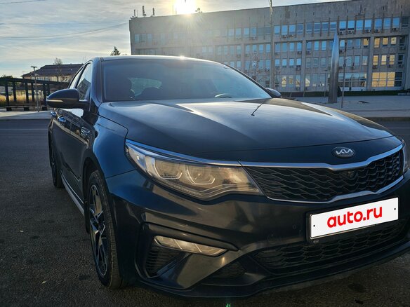 2019 Kia Optima IV Рестайлинг, чёрный, 1570000 рублей - вид 1