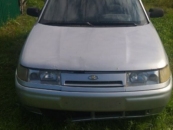 2003 Lada (ВАЗ) 2111, серебристый, 45000 рублей