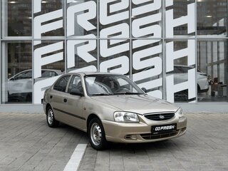 2007 Hyundai Accent ТагАЗ II, золотистый, 425000 рублей, вид 1