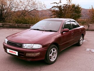 1998 Toyota Carina VII (T210), красный, 290000 рублей, вид 1