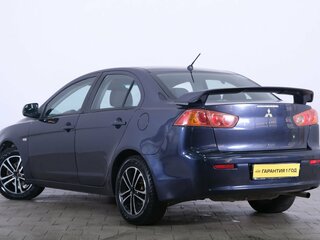 2008 Mitsubishi Lancer X, синий, 859000 рублей, вид 4