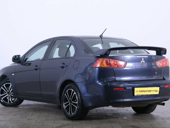 2008 Mitsubishi Lancer X, синий, 779000 рублей - вид 3