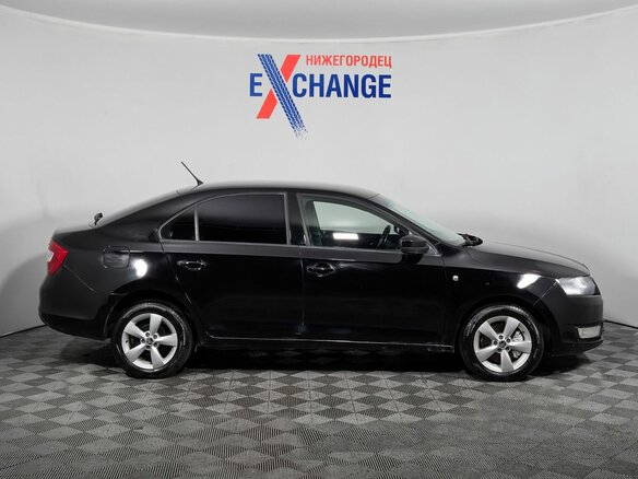 2014 Skoda Rapid I, чёрный, 539000 рублей - вид 4