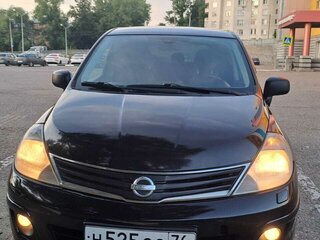 2010 Nissan Tiida I Рестайлинг, чёрный, 530000 рублей, вид 2
