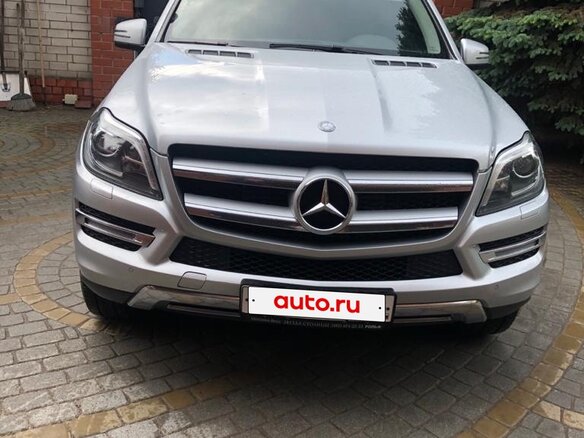 2013 Mercedes-Benz GL-Класс 350 II (X166), серебристый, 2400000 рублей - вид 3