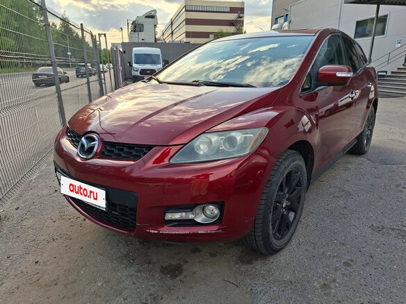 2007 Mazda CX-7 I, красный, 600000 рублей