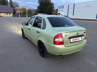 2006 Lada (ВАЗ) Kalina I, зелёный, 140000 рублей, вид 5