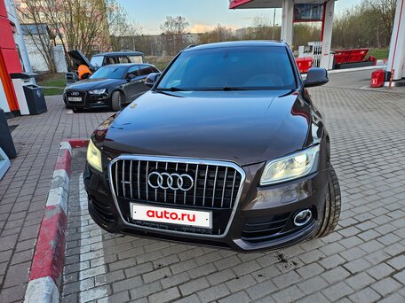 2013 Audi Q5 I (8R) Рестайлинг, коричневый, 1890000 рублей, вид 3