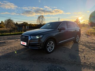 2018 Audi Q7 II (4M), серый, 4250000 рублей, вид 1