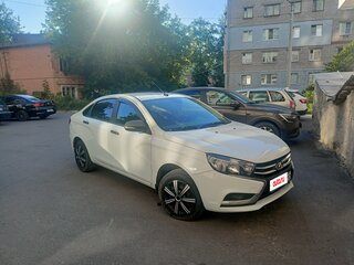 2017 Lada (ВАЗ) Vesta I, белый, 700000 рублей, вид 1
