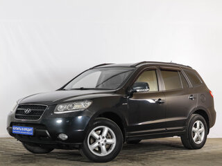 2008 Hyundai Santa Fe II, чёрный, 1099000 рублей, вид 3