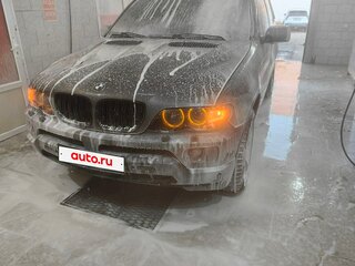 2005 BMW X5 3.0i I (E53) Рестайлинг, белый, 1200000 рублей, вид 4