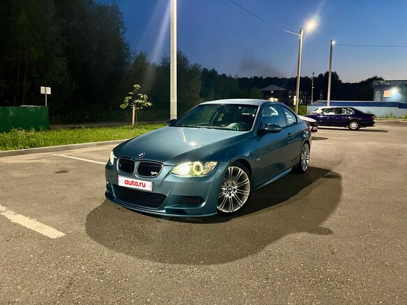 2008 BMW 3 серии 320i V (E90/E91/E92/E93), голубой, 1300000 рублей