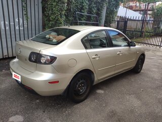2008 Mazda 3 I (BK) Рестайлинг, золотистый, 450000 рублей, вид 4