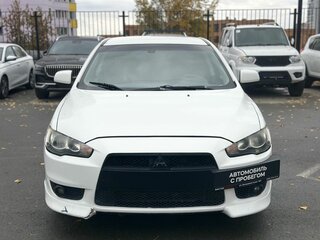 2008 Mitsubishi Lancer X, белый, 728000 рублей, вид 2