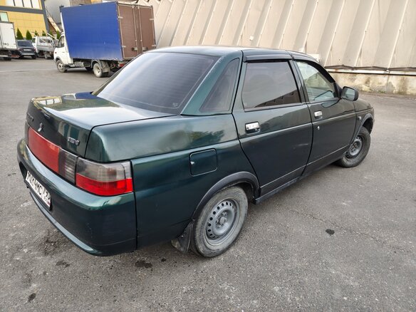 2004 Lada (ВАЗ) 2110, зелёный, 122000 рублей - вид 3