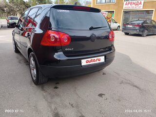 2005 Volkswagen Golf V, чёрный, 580000 рублей, вид 5